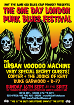 London Punk Blues Fest - Urban Voodoo Machine